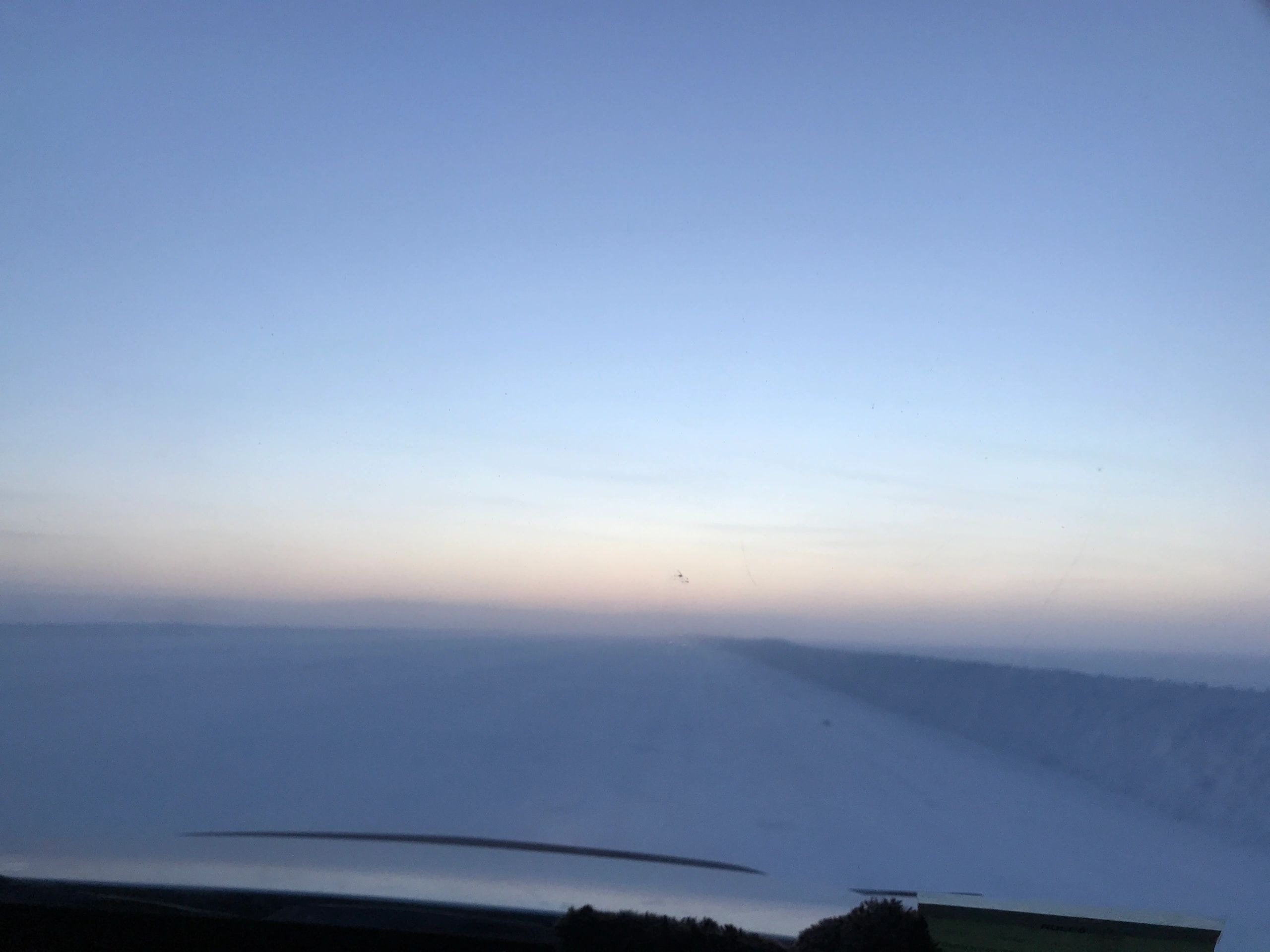 Ice road near Yellowknife in winter